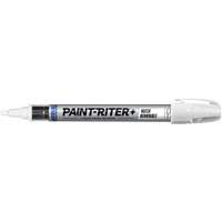 Paint-Riter&reg;+ Water Removable Paint Marker, Liquid, White Equipment World