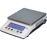Precision Scales, 5000 g Cap., 0.1 g Graduations Equipment World