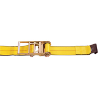 Ratchet Straps, Flat Hook, 4" W x 30' L, 5400 lbs. (2450 kg) Working Load Limit Equipment World