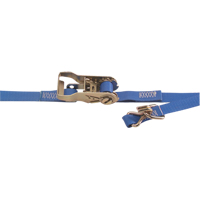 Heavy-Duty Utility Straps, Ratchet, 1" W x 16' L, 835 lbs. (380 kg) WLL Equipment World
