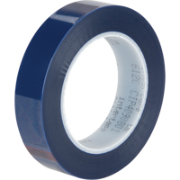 High Temperature Masking Tape, 25.4 mm (1") x 66 m (216'), Blue Equipment World