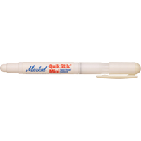 Quik Stik&reg; Mini Paint Marker, Solid Stick, White Equipment World