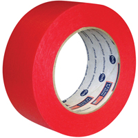 Utility Grade Coloured Masking Tape, 24 mm (1") x 55 m (180'), Red Equipment World