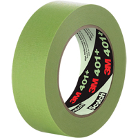 401+ High Performance Masking Tape, 24 mm (1") x 54.8 m (180'), Green Equipment World