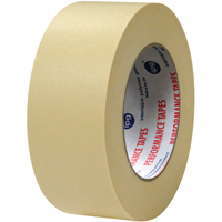 High Temp Premium Paper Masking Tapes, 48 mm (2") x 55 m (180'), Beige Equipment World