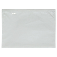 Blank Packing List Envelope, 7" L x 5-1/2" W, Backloading Style PF881 | Equipment World
