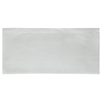 Blank Packing List Envelope, 10" L x 5-1/2" W, Backloading Style PF883 | Equipment World
