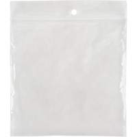 Sacs en poly, Refermable, 4" x 4", 2 mils Equipment World