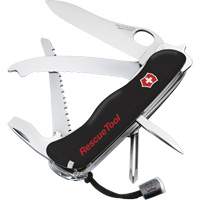 RescueTool Pocket Knife, 12 Functions, 0.3 lbs. Equipment World