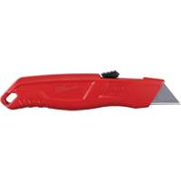 Self-Retracting Knife, 3/4", Steel, Metal Handle Equipment World