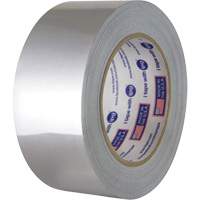 Silver Aluminum Foil Tape, 3 mils Thick, 25.4 mm (1") x 54.86 m (180') Equipment World