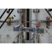 High Security Security Seal, 12", Metal, Cable Seal Equipment World