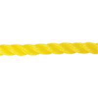Corde jaune tress&eacute;e 5/8", Polypropyl&egrave;ne, 200' Equipment World