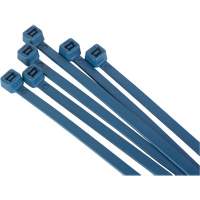 Metal Detectable Cable Ties, 8" L, 120 lbs. Tensile Strength Equipment World