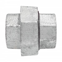 Union Pipe Fitting, 1/8", Galvanized Iron, FPT Equipment World