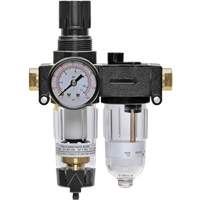 Filter/Regulator & Lubricator with Gauge Modulair 200, 1/4" NPTF Equipment World