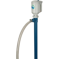 Trousse de pompe pour baril PFM-48 avec moteur M3V, Polypropyl&egrave;ne/PVDF/Acier inoxydable Equipment World