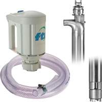 Trousse de pompe pour baril PFS-40 avec moteur M3V, Acier inoxydable Equipment World