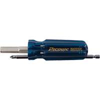 The Mariner Multibit Screwdriver, 6" L, Plastic Handle Equipment World