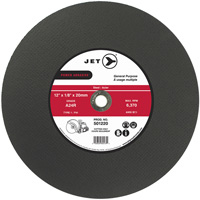 Meules &agrave; tronçonner POWER ABRASIVE, 12" x 1/8", Arbre de 20 mm, Type 1, 6370 Tr/min Equipment World