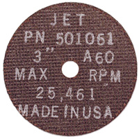 Meule &agrave; tronçonner POWERPLUS, 3" x 1/32", Arbre de 3/8", Type 1, 25 100 Tr/min Equipment World