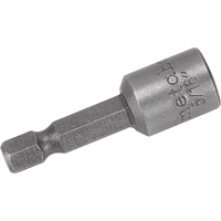 Nutsetter, 5/16" Tip, 1/4" Drive, 1-5/8" L, Magnetic QR568 | Equipment World