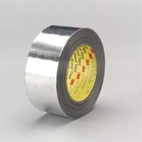 High-Temperature Aluminum Foil/Glass Cloth Tape, 12 mm (1/2") W x 33 m (108') L Equipment World