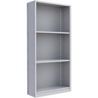 Interlok Shelving Unit, Steel, Boltless, 800 lbs. Capacity, 36" W x 76" H x 24" D Equipment World