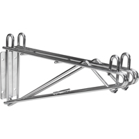 Direct Wall Mount for Chromate Wire Shelving Equipment World