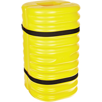 Column Protector, 10" x 10"/10" x 10 " Inside Opening, 24" L x 24" W x 42" H, Yellow Equipment World