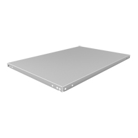Slotted Angle Shelf, Galvanized Steel, 36" W x 24" D Equipment World