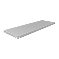 Slotted Angle Shelf, Galvanized Steel, 48" W x 12" D Equipment World