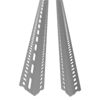 Slotted Angle Post, Galvanized Steel, 72" High Equipment World