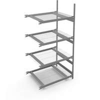 Wide Span Storage Shelving, Steel, Boltless, 1340 lbs. Capacity, 42" W x 84" H x 32" D Equipment World