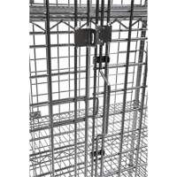 Chariot de s&eacute;curit&eacute;, Chrom&eacute;, 48" x 69" x 24", Capacit&eacute; 500 lb Equipment World