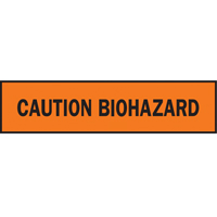 Barricade Tape, English, 3" W x 1000' L, 3.5 mils, Black on Orange Equipment World