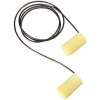 E-A-Rsoft Yellow Neons  Metal Detectable Earplugs, Corded, Large, Bulk - Polybag, 33 NRR dB Equipment World