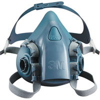 7500 Series Reusable Half Facepiece Respirator, Silicone, Small Equipment World