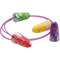 Bouchons d'oreilles en mousse SparkPlugs, Vrac - Boîte, Avec cordon Equipment World