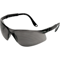 JS405 Safety Glasses, Grey/Smoke Lens, Anti-Fog/Anti-Scratch Coating, CSA Z94.3 SAJ003 | Equipment World