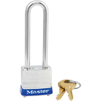 Cadenas, Argent, Cl&eacute;s identiques, Acier lamin&eacute;, Largeur de 1-1/8" Equipment World