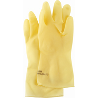 Featherweight Plus Gloves, Size Medium/8, 13" L, Rubber Latex, 17-mil SAJ550 | Equipment World