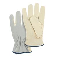 Split Back Driver's Gloves, X-Large, Grain Cowhide Palm Equipment World