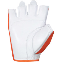 Gants Vibrastop demi-doigts antivibrations, Taille Moyen, Paume Ch&egrave;vre Equipment World
