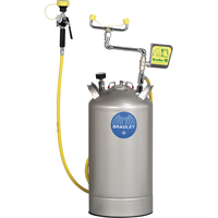 Portable Eyewash Station, Pressurized, 15 gal. Capacity, Meets ANSI Z358.1 Equipment World