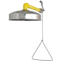 Douches d'urgence &agrave; alimentation horizontale, Montage mural Equipment World