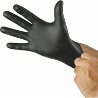 Gants N-Dex NightHawk, Petit, Nitrile, 4 mils, Sans poudre, Noir Equipment World