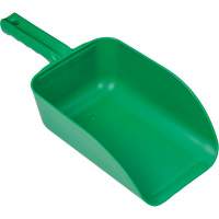 Large Hand Scoop, Plastic, Green, 82 oz. SAL495 | Equipment World