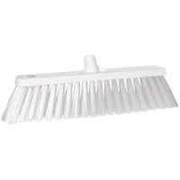 Large Particle Push Broom Head, 2-1/2", Polyester, White SAL505 | Equipment World