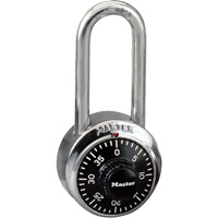 Padlock, Combination, Hardened Steel, 1-7/8" Width Equipment World